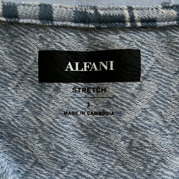 Men’s Alfani Patterned Polo - Picture 5 of 5